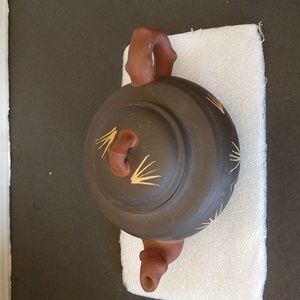 EUC. Antique Zisha clay teapot.Signed Shui PingZisha.